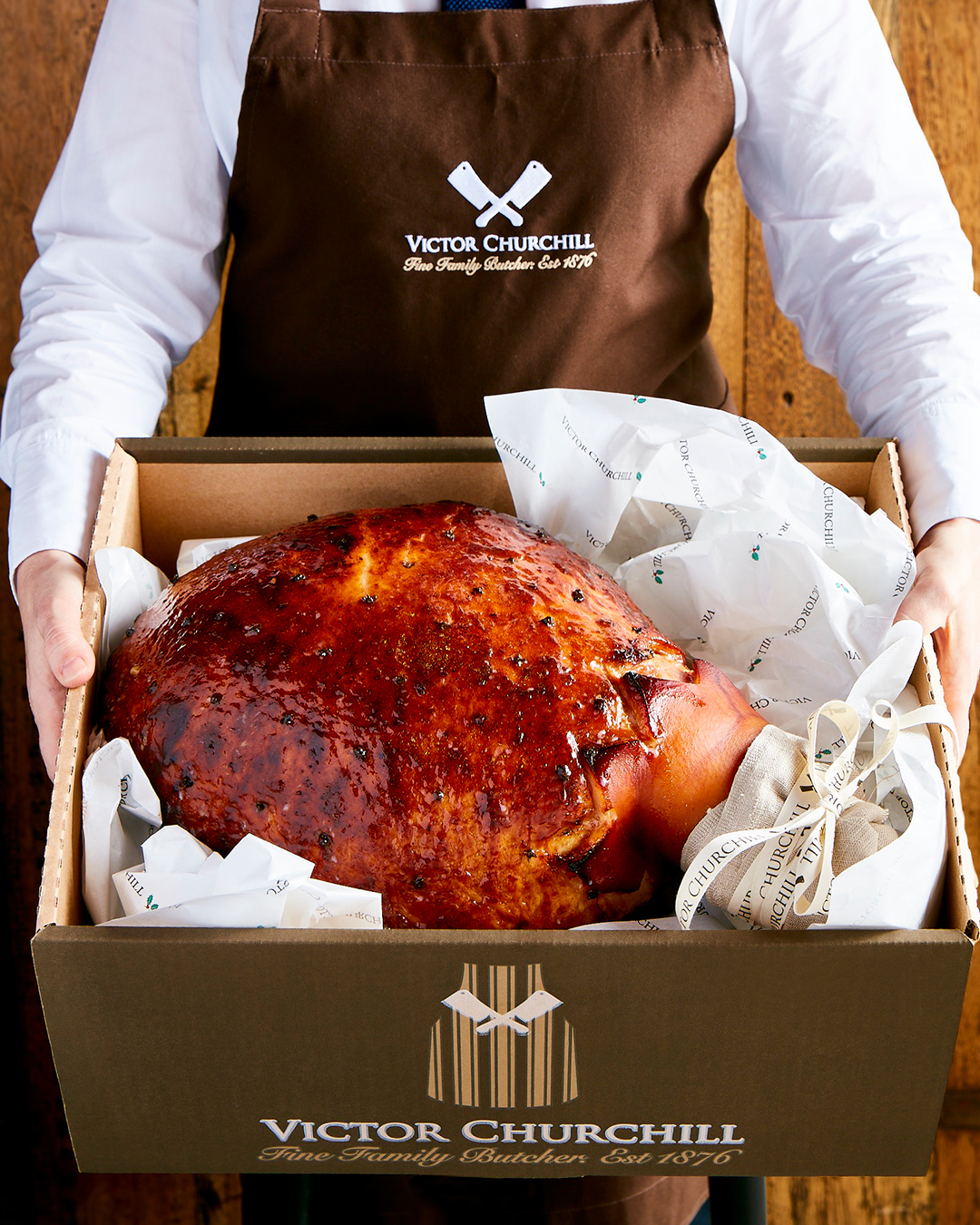 Kurobuta Berkshire Traditional Glazed Full Leg Ham