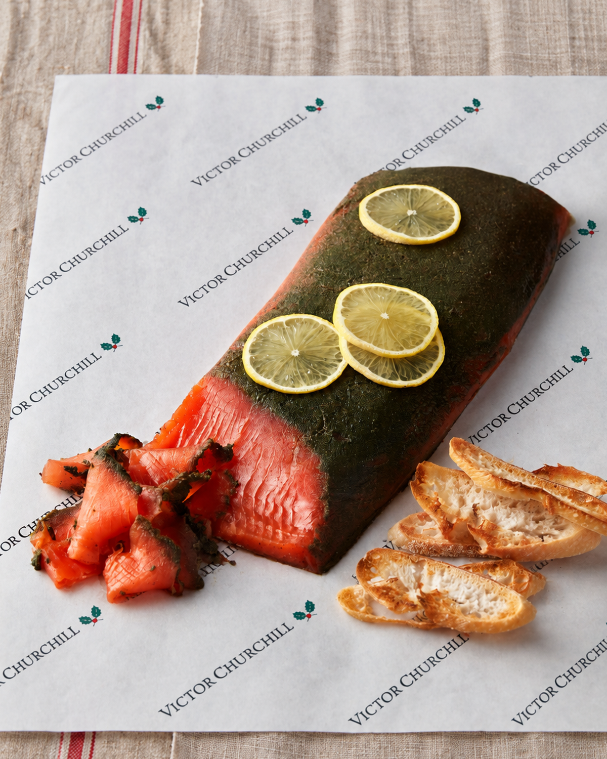 Whole Side of New Zealand King Salmon Gravlax