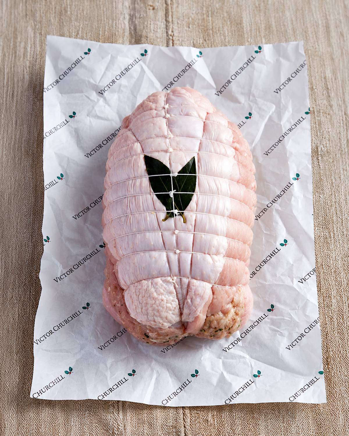 Hand-Tied & Stuffed Boneless Turkey Breast